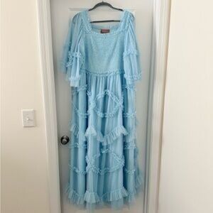 Blue JessaKae Tule Dress